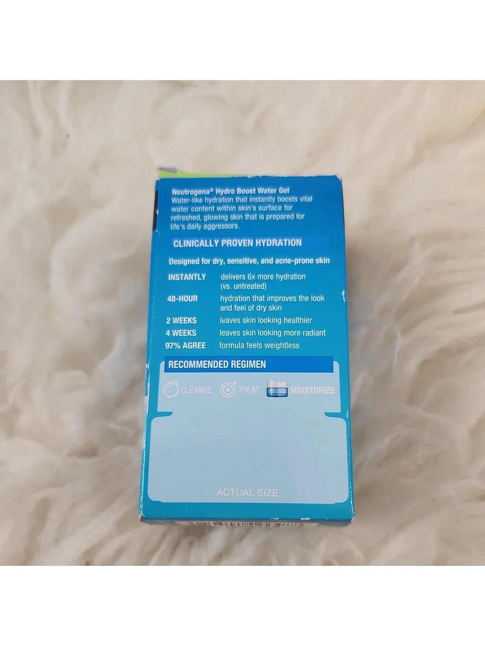 Neutrogena Hydro Boost Water Gel Moisturizer NEW NIB 0.5 FL OZ (14 ML)